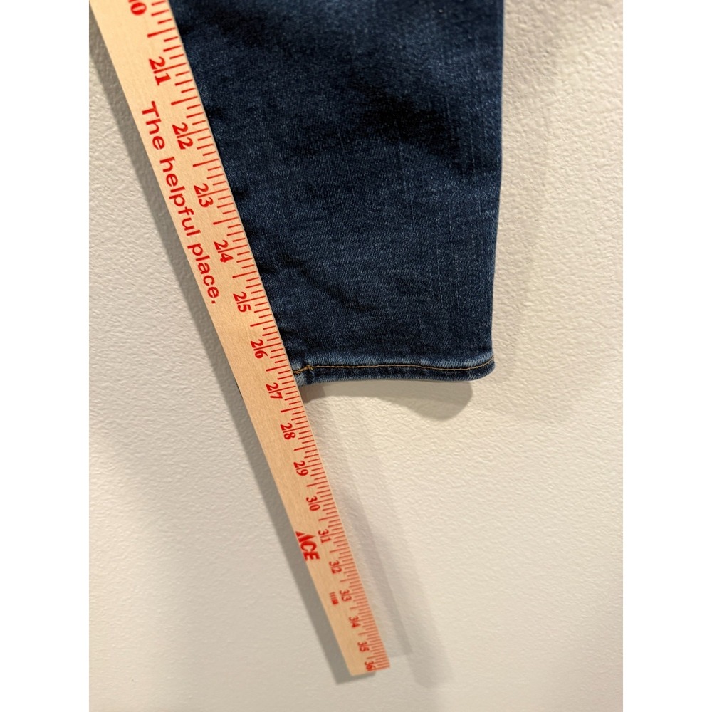 Madewell Skinny Jeans Women's Size 29 Blue Denim Curvy High Rise 5 Pocket Preppy - Picture 8 of 11